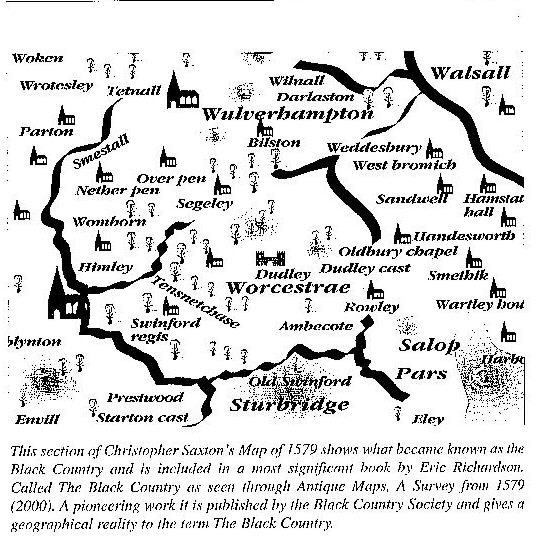 A Historic Map of The Black Country